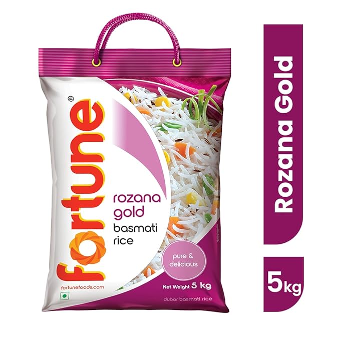 Fortune Gold Basmati Rice 5Kg - Image 2
