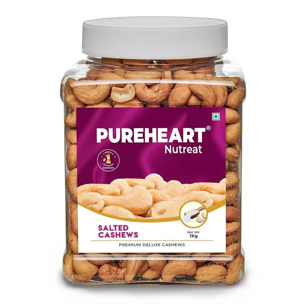 Pureheart Nutreat Roasted Salted Cashews | Nuts - Image 3